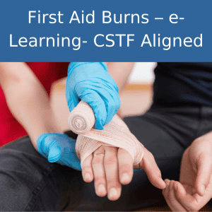 first aid burns online training