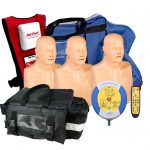 The Pro Instructor Kit (Adult) includes 3 Advanced Practi-Man CPR Manikins for up to 12 persons