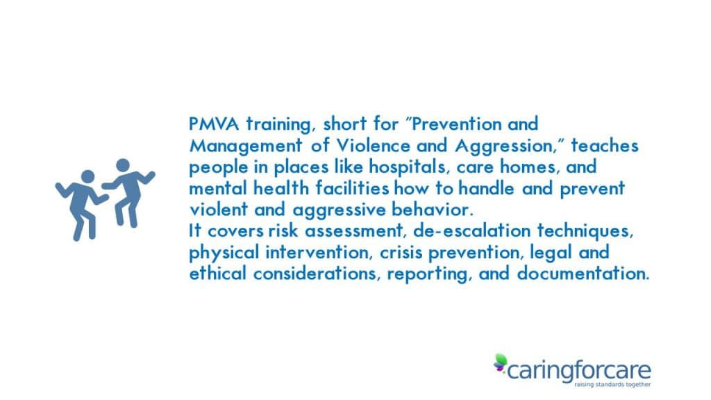 What is pmva training is defined here.
