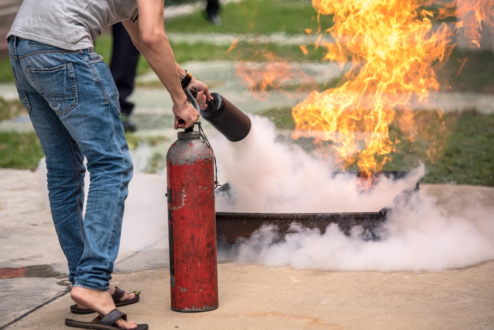 Fire Extinguisher Demonstrations