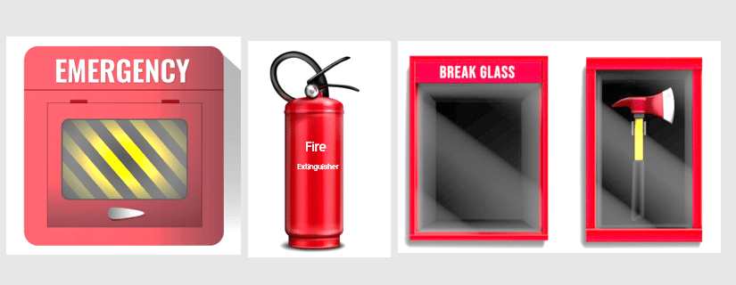 Fire Safety equipment you will see in buildings