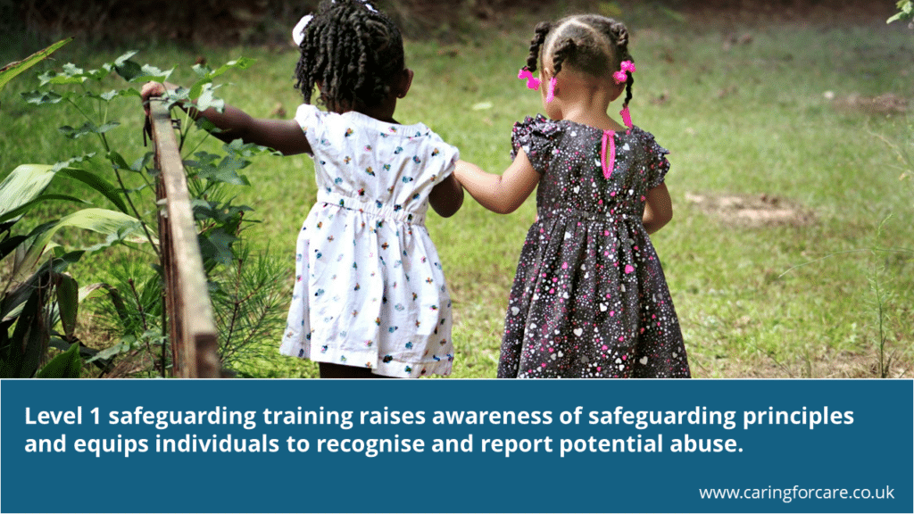 what is level 1 safeguarding training
